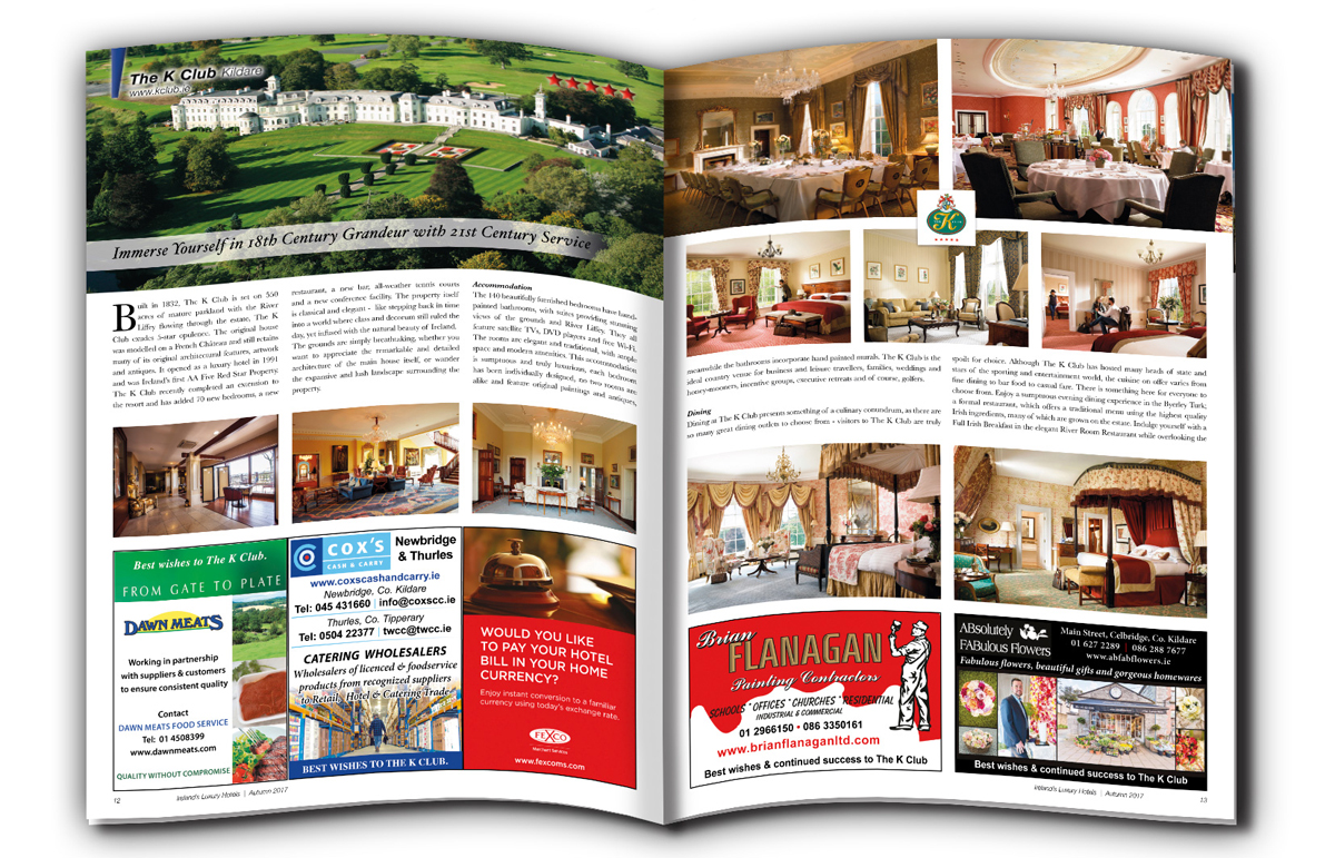 Ireland’s Luxury Hotels Preview Spread